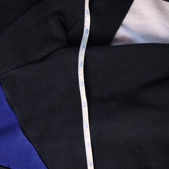 Adidas Originals Trefoil Logo Color‎ Block Sweatshirt Black Men's Sz Medium Read - Picture 7 of 8